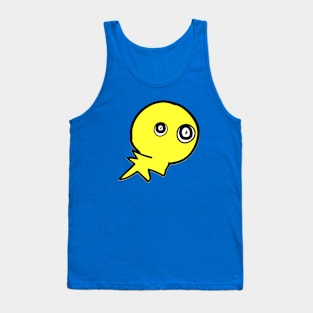 Yellow monster Tank Top